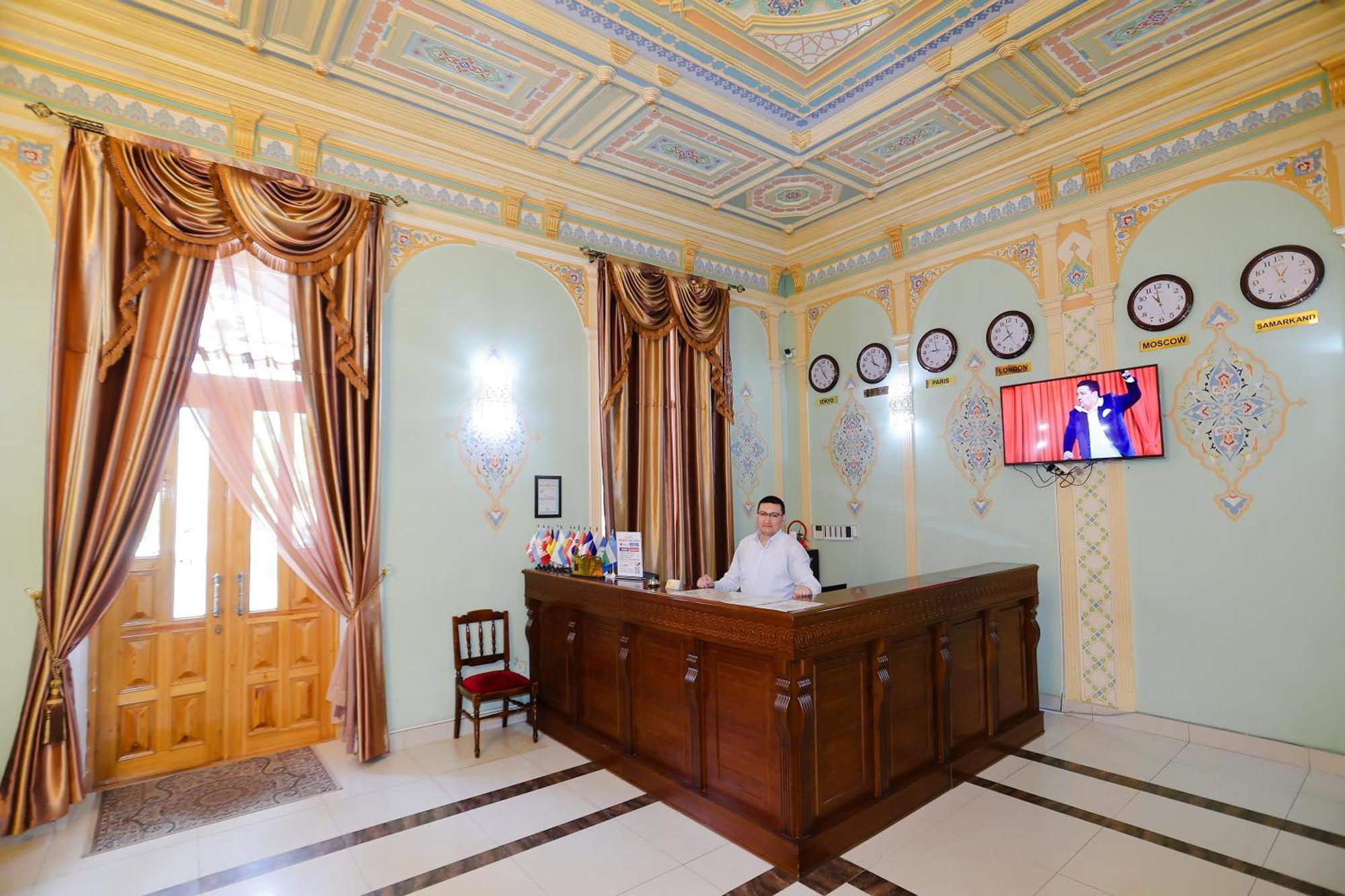 Yangi Sharq Hotel Samarkand Exterior photo
